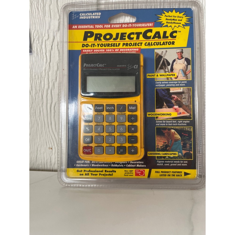 Calculated Industries ProjectCalc Model 8515‎ Do It Yourself Project Calculator